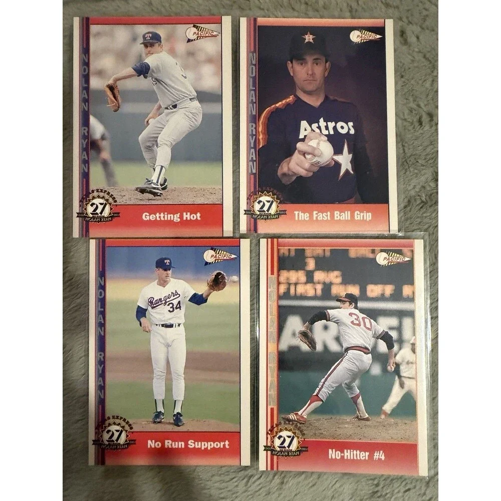 1991 Pacific Nolan Ryan Texas Express - Ryan #27 Collectors Bulk Lot Of (18)
